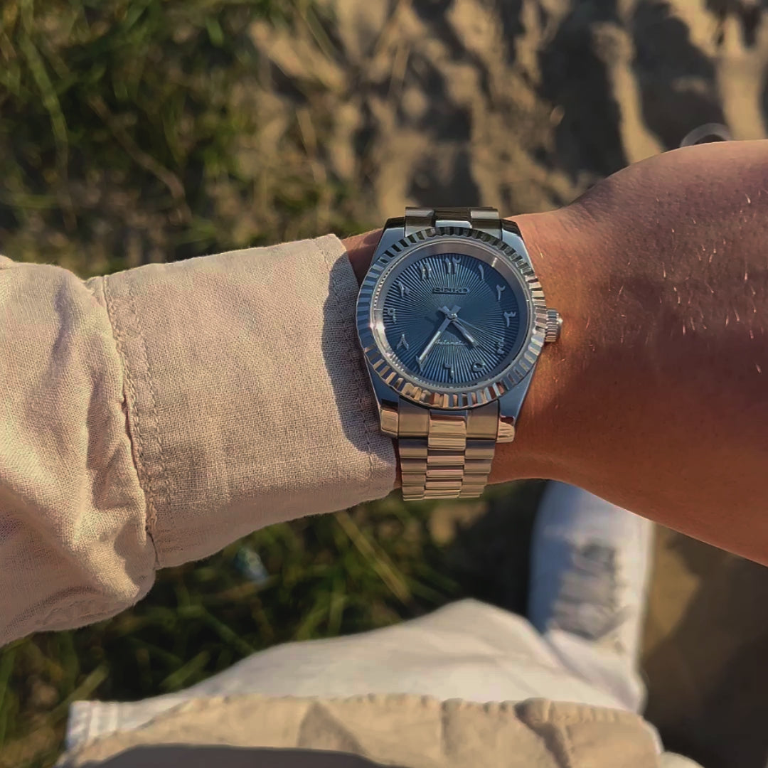 SEIKOJUST BLUE ARABIC